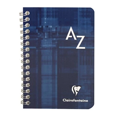 Afbeelding van Clairefontaine adresboek A Z 95 x 140 mm geruit