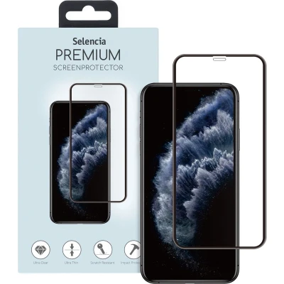 Afbeelding van Selencia Screenprotector Geschikt voor iPhone Xs / X 11 Pro Tempered Glass Gehard Glas Premium
