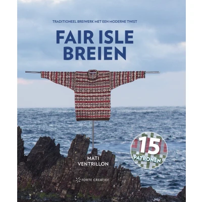 Afbeelding van Forte Boek Fair isle breien Mati Ventrillon