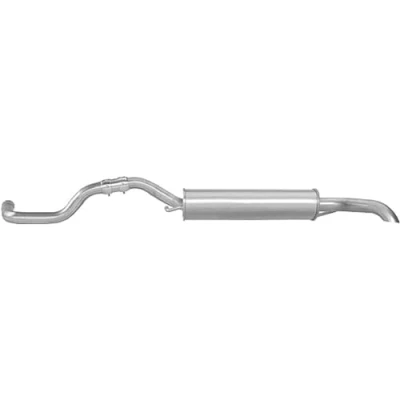 Afbeelding van HELLA 8LD 366 035 341 Einddemper Achter Met aanbouwdelen VOLKSWAGEN: Polo III Classic