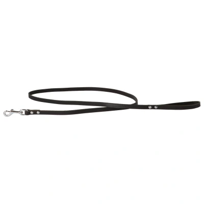 Afbeelding van Adori Looplijn Soft Met Print Donkerbruin Hondenriem 180x1.4 cm