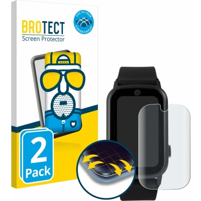 Afbeelding van BROTECT Schermbeschermer Matte antireflecterende folie, Smartwatch beschermfolie, Grijs