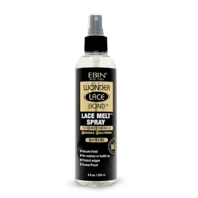 Afbeelding van EBIN MELTING SPRAY WONDER LACE BOND WIG PRUIK MELT 250ML SUPREME STRENGTH