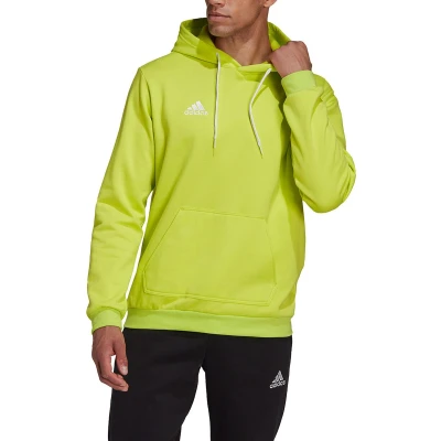 Afbeelding van adidas Performance Entrada Hoody Hoodie, Heren, Maat: Medium, Yellow
