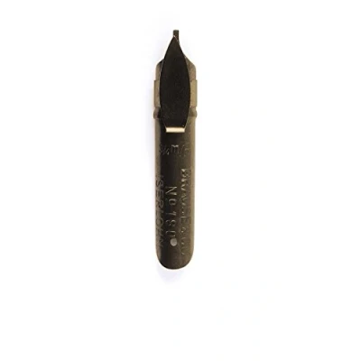 Afbeelding van Brause 158007B kalligrafieveren voor vulpen, 15 stuks, 0,7 mm, gemaakt in Duitsland.