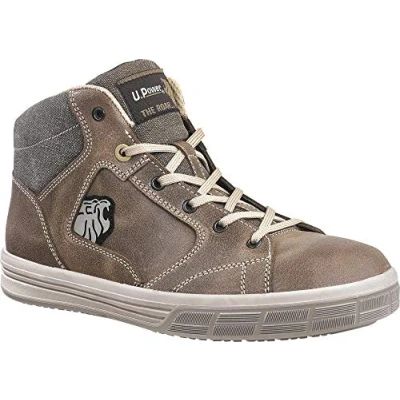 Afbeelding van Upower Werkschoenen S3 waterafstotend en waterafstotend, Bruin/Beige
