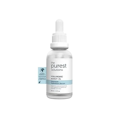 Afbeelding van The Purest Solutions Intensief hydratatieserum (hyaluronzuur 2% + B5) Anti aging hydraterende verzorging voor alle huidtypes veganistisch dierproefvrij milieuvriendelijk (30 ml)