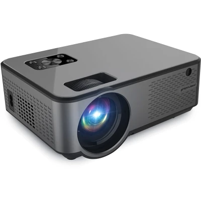 Afbeelding van Spoused Beamer Full HD 12.000 Lumen Streamen Vanaf Je Telefoon Met WiFi Mini Zwart