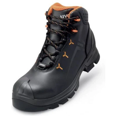 Afbeelding van uvex 2 MACSOLE® 6523242 Hoge veiligheidsschoenen ESD S3 Schoenmaat (EU): 42 Zwart, Oranje 1 paar