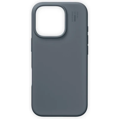 Afbeelding van iDeal of Sweden Hoesje Geschikt voor iPhone 16 Pro Silicone Case blauw
