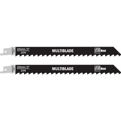 Afbeelding van Multiblade Reciprozaagblad HCS MBR922K Hout 225mm (2 stuks)