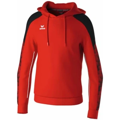 Afbeelding van Erima Evo Star Sweatshirt Met Capuchon Kinderen Rood / Zwart Maat: 116