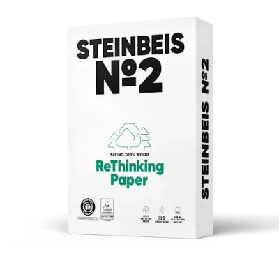 Afbeelding van Kopieerpapier Steinbeis No2 A4 80gr wit 500vel