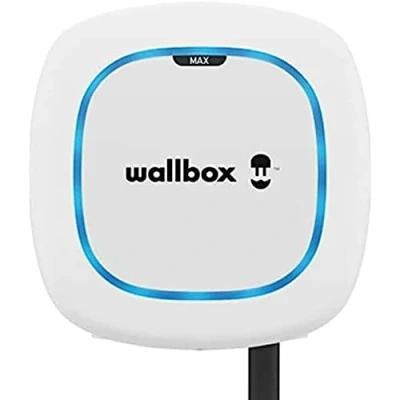 Afbeelding van Wallbox Pulsar Max Laadpaal Type 2 + Laadkabel Maximale Laadvermogen: 32A, 1 fase, Load Balancing: Nee, Kabellengte: 5 meter, Kleur: Wit