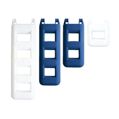 Afbeelding van Trapfender 4 treden blauw