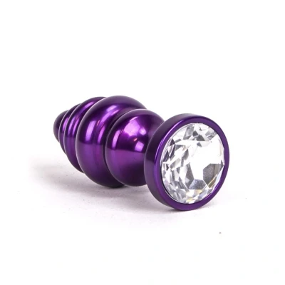 Afbeelding van Aluminium Alloy Anaal Plug Paars