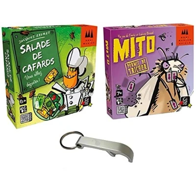 Afbeelding van Set 2 spellen: Mito + Kakkerlakkensalade Blumie flesopener