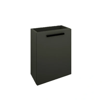 Afbeelding van Wiesbaden Marmaris fonteinkast 40 cm mat zwart