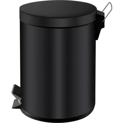 Afbeelding van Afvalbak Vepa Bins pedaalemmer 5 liter zwart
