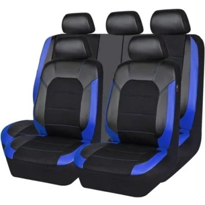 Afbeelding van LUCKYDON Universele autostoelhoezen voor Skoda Octavia Fabia Superb Rapid Yeti Spaceback Joyste Jeti Stoelhoezenset