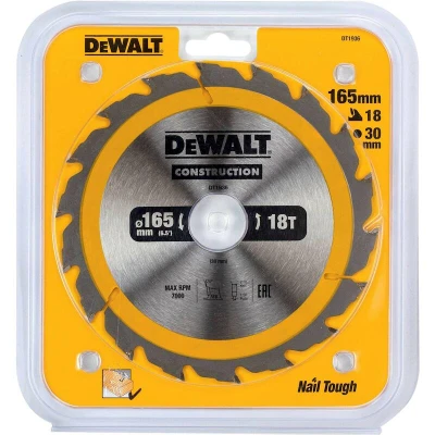 Afbeelding van Snijschijf Dewalt dt1936 qz 165 x 30 mm