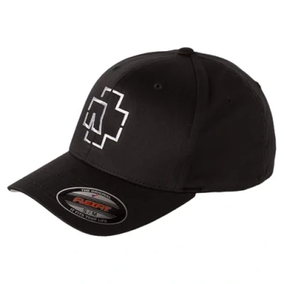 Afbeelding van Rammstein Pet met zwart logo, officieel product van de band, zwart.