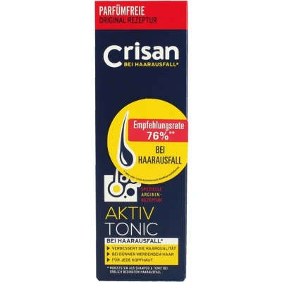Afbeelding van Crisan Aktiv Tonic Hair Against Loss 150ml with Arginine Formula For Men and Women
