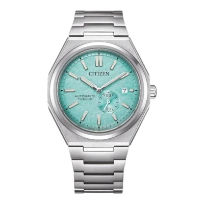 Afbeelding van CITIZEN Automatisch analoog herenhorloge met titanium band NJ0180 80M