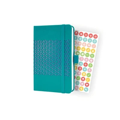 Afbeelding van Sigel agenda 2024 Jolie Impress A6 hardcover 7 dagen / 2 pagina&#039;s shimmering seas SI J4214