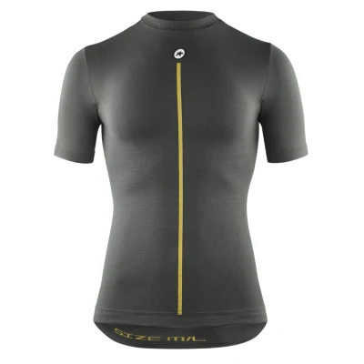 Afbeelding van Hemd Assos Skin Layer Spring Fall Ss maat M l Grijs
