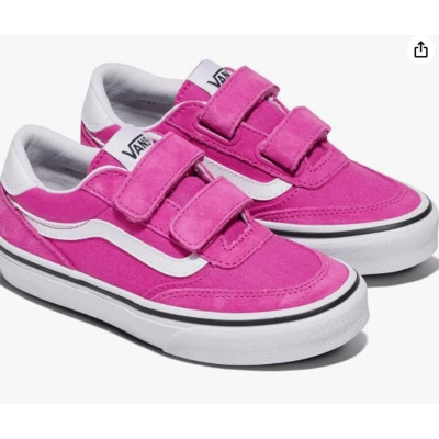 Afbeelding van Vans Brooklyn LS V Sneakers voor jongens, Raspberry roze, 28 EU