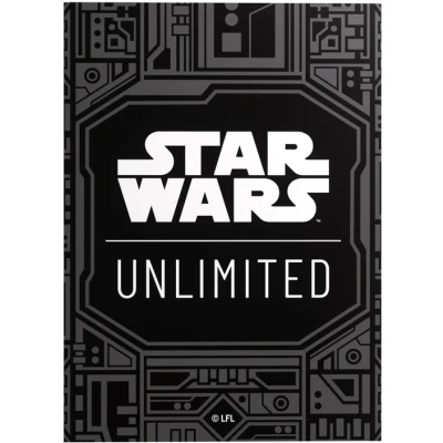 Afbeelding van Gamegenic, Star Wars: Unlimited Premium Art Sleeve patroon, 60 Sleeves + 2 transparante mouwen, kleur mouwcode: grijs
