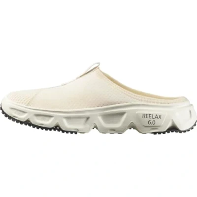 Afbeelding van Salomon Reelax Slide Outdoorsandalen, Dames, Maat: 45 1/3, Vanilla ice/black Textiel