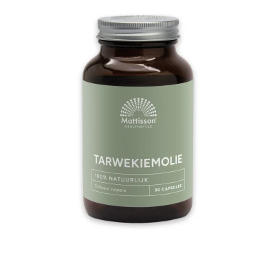 Afbeelding van Mattisson HealthStyle Tarwekiemolie 1000mg Capsules