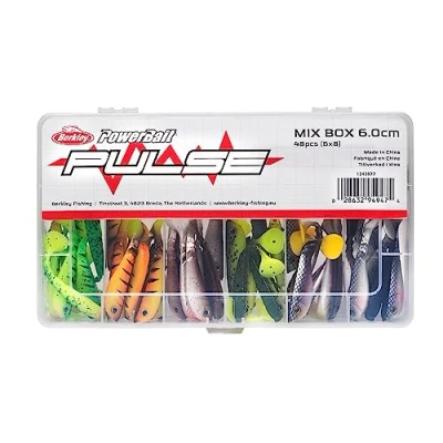 Afbeelding van Berkley Pulse Shad MixBox 6cm (48 stuks)