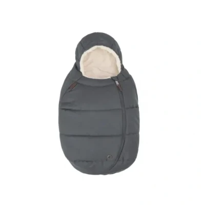 Afbeelding van Maxi Cosi Voetenzak Accessoire Twillic Graphite Voor babyautostoelen met 5 punts gordel