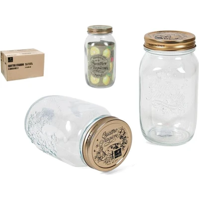 Afbeelding van Bormioli Rocco Voorraadpot 22 Cm 1,5 Liter Glas Transparant