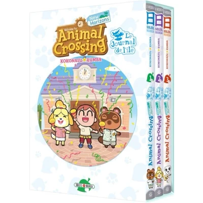 Image de Animal Crossing Le Journal de l&#039;île Coffret T01 à T03 NED