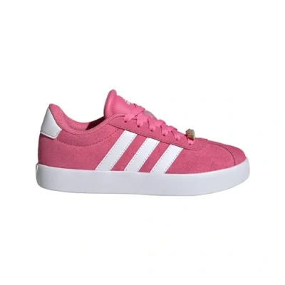 Afbeelding van adidas Vl Court 3.0 Kids Sneakers, uniseks, kinderen, Pink Fusion Wit Grijs