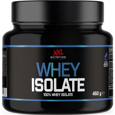Afbeelding van XXL Nutrition Whey Isolaat Proteïne poeder, Eiwit Shakes, Protein Isolate Eiwitpoeder Banaan 450 gram