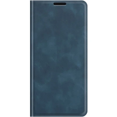 Afbeelding van Casecentive Magnetische Leren Wallet iPhone 14 blauw
