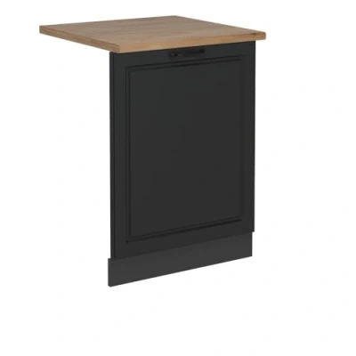 Afbeelding van Vicco R LineVoorpaneel vaatwasser 60 cm , WB Eik Antraciet landhuis