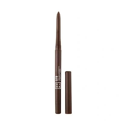 Afbeelding van 3ina THE 24H Automatic Eyebrow Pencil Wenkbrauwpotlood, Dames, Maat: 0.28 g, 579 dark brown