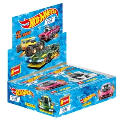 Afbeelding van Panini Hot Wheels Tc Ruilkaarten 24 Eenheden Blauw