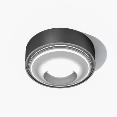 Afbeelding van LOOM DESIGN Sif LED plafondlamp IP65 zwart