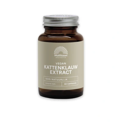 Afbeelding van Mattisson Kattenklauw Extract 450 mg Cat&#039;s Claw 60 capsules
