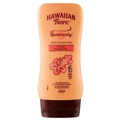 Afbeelding van Hawaiian Tropic Luminosity Zonnebrand Lotion Medium SPF15 180 ml