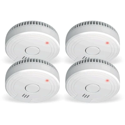 Afbeelding van ELRO FS1801 Rookmelder 10 jaar Sensor 85dB Voldoet aan Europese Norm EN14604 4 stuks