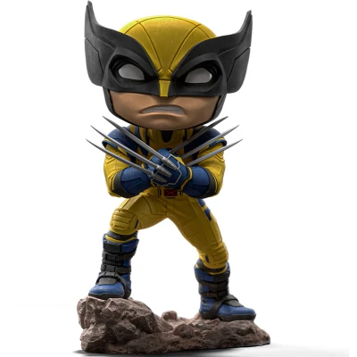 Afbeelding van Iron Studios MiniCo Deadpool &amp; Wolverine Statue 14cm