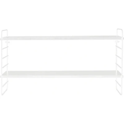 Afbeelding van Bloomingville Wandrek North MDF Wit L65xH35xB15 cm